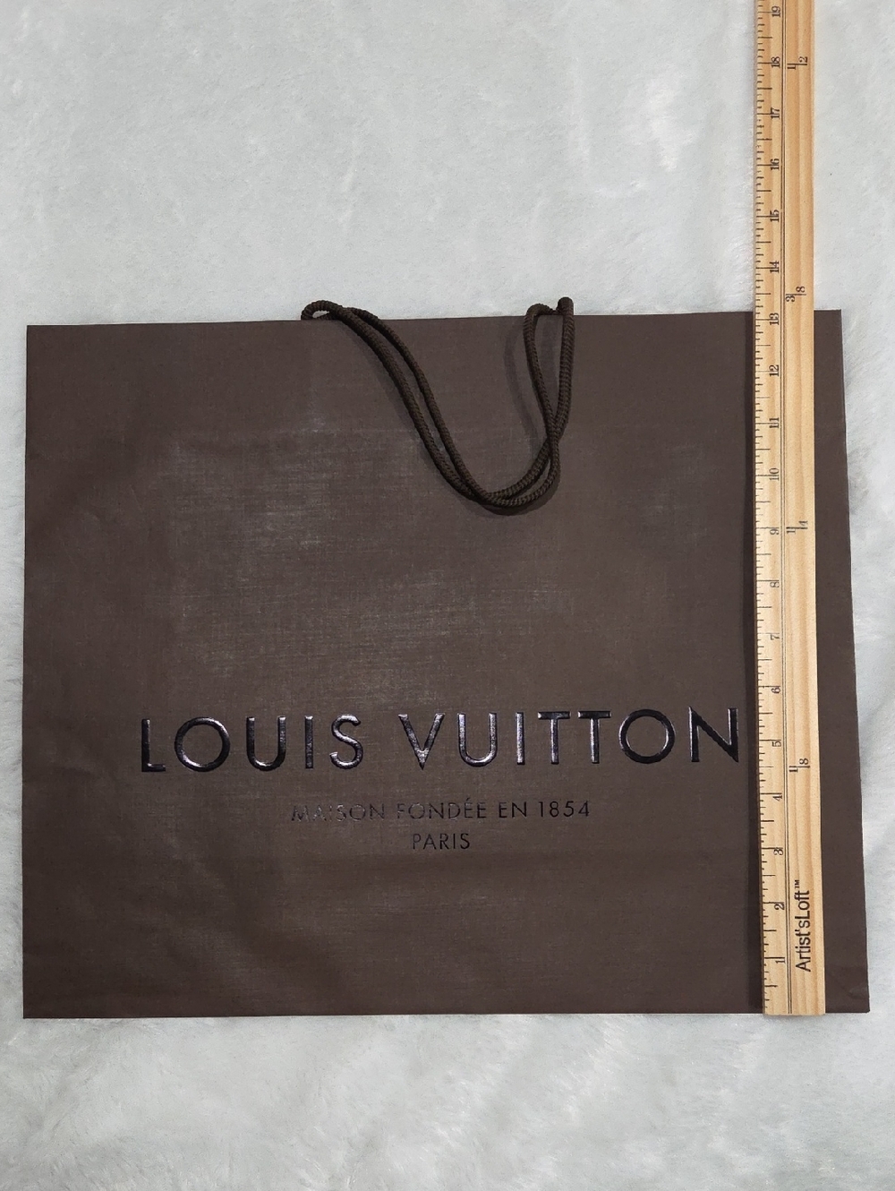 Louis Vuitton Dark Brown Gift/Shopping Bags Set - Set of 5 - Picture 2 of 4
